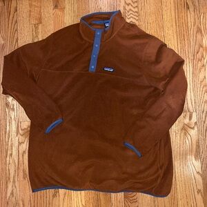 Patagonia men’s Brown Fleece Pullover